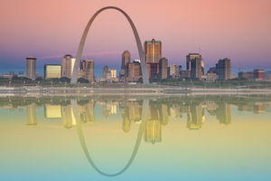 Saint Louis, MO Skyline